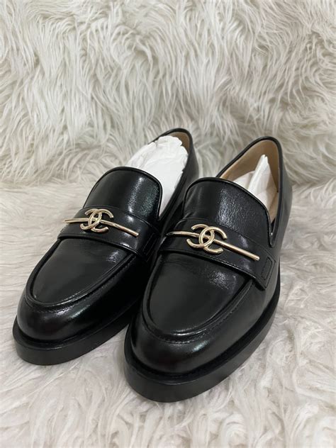 chanel loafers zwart|Chanel loafers for sale.